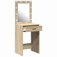 vidaXL Dressing Table Sonoma Oak 50 x 41 x 135 cm Engineered Wood 4