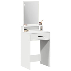 vidaXL Dressing Table White 50 x 41 x 140 cm Engineered Wood 3