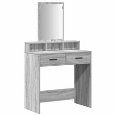 Dressing Table Engineered Wood 79 x 41 x 140 cm Grey sonoma