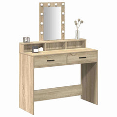 Dressing Table Brown Engineered Wood 100 x 41 x 140 cm Sonoma oak