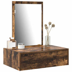 vidaXL Dressing Table Brown 60 x 40 x 70 cm Engineered Wood 3