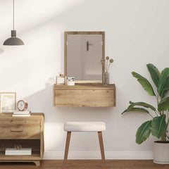 vidaXL Dressing Table Brown 60 x 40 x 70 cm Engineered Wood 4