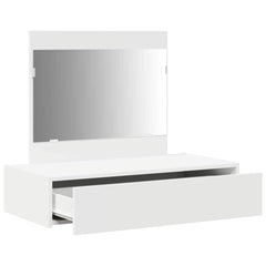 vidaXL Dressing Table White 83 x 40 x 70 cm Engineered Wood 5