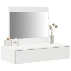 vidaXL Dressing Table White 83 x 40 x 70 cm Engineered Wood 3