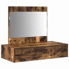 vidaXL Dressing Table Brown 83 x 40 x 70 cm Engineered Wood 2