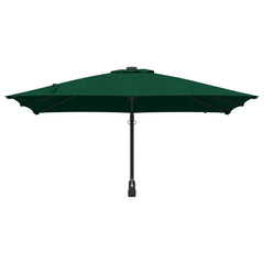 vidaXL Garden Parasol Green 248.5 x 247.5 x 160 cm Polyester and Steel 4