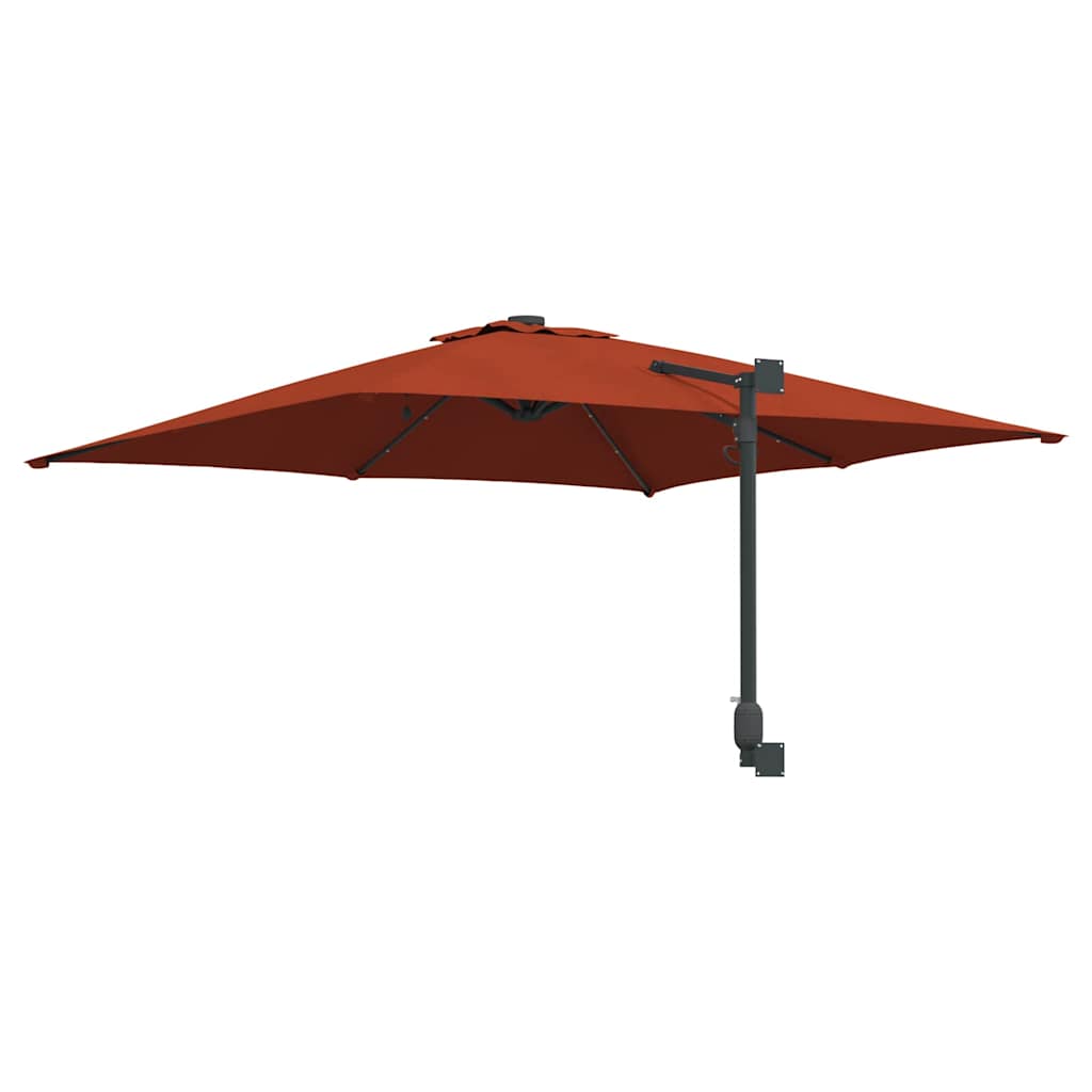 vidaXL Garden Parasol Terracotta 248.5 x 247.5 x 160 cm 6
