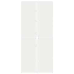 vidaXL Shoe Cabinet 80 x 35.5 x 180 cm Engineered Wood White 6