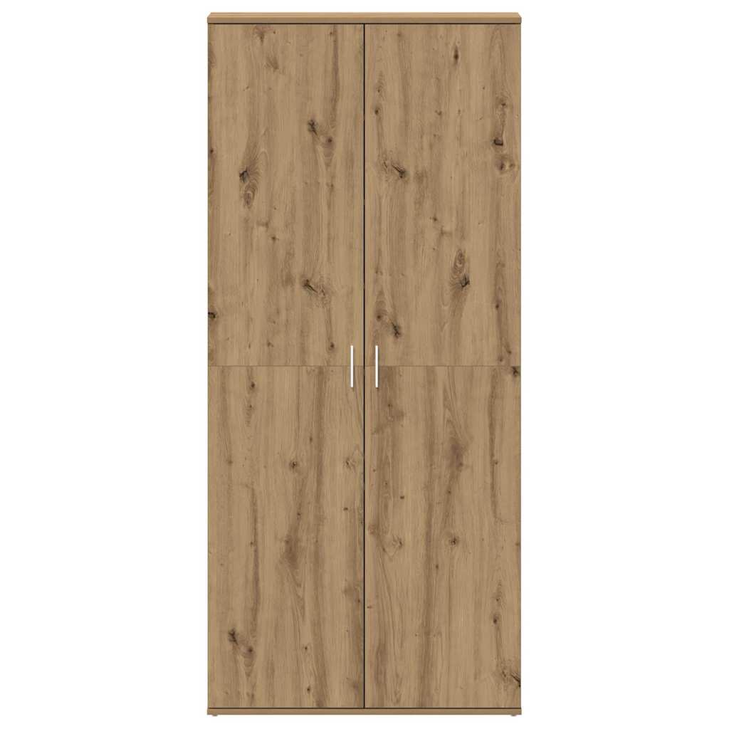 vidaXL Shoe Cabinet 80 x 39 x 178 cm Engineered Wood Artisan Oak 6