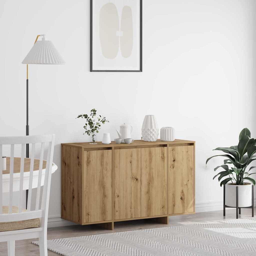 Sideboard 120 x 41 x 75 cm Engineered Wood Artisan oak