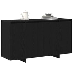 Sideboard 120 x 41 x 75 cm Engineered Wood Black oak