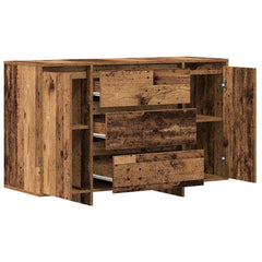 Sideboard 120 x 41 x 75 cm Engineered Wood Old wood