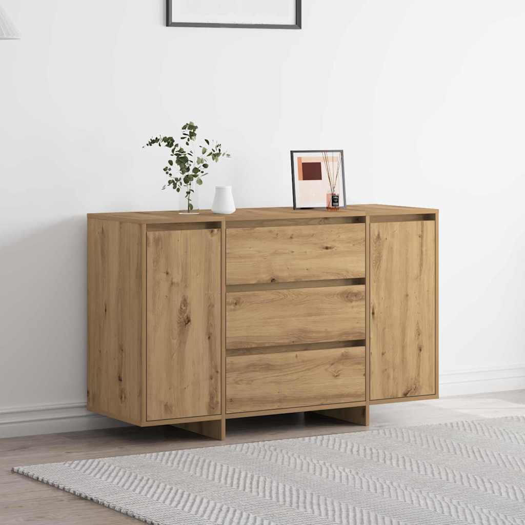 Sideboard 120 x 41 x 75 cm Engineered Wood Artisan oak