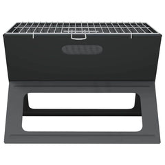 vidaXL Outdoor Grill 46 x 31 x 31 cm Steel Black 6