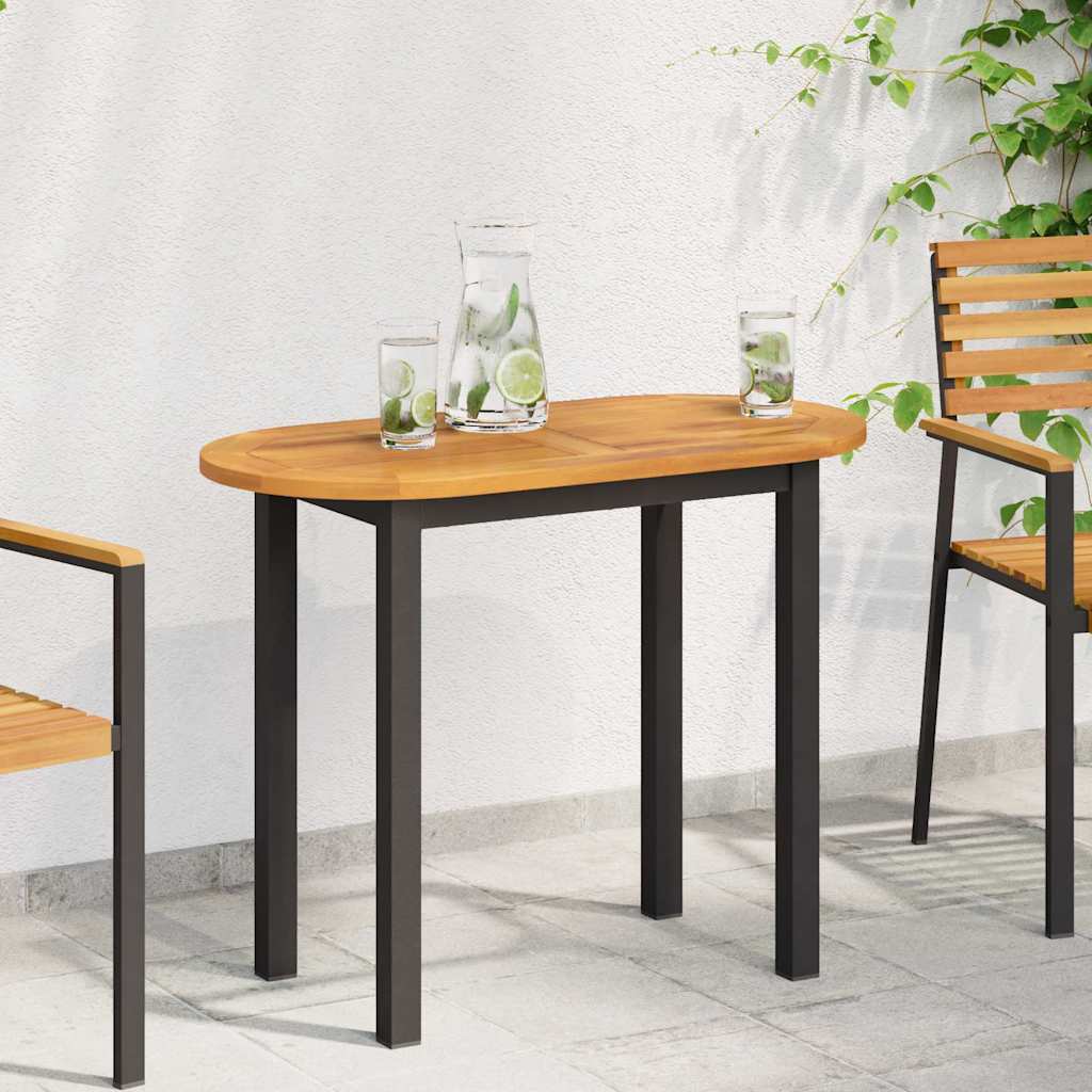 vidaXL Table Top Oil Natural 90 x 45 x 2 cm Solid Acacia Wood 1