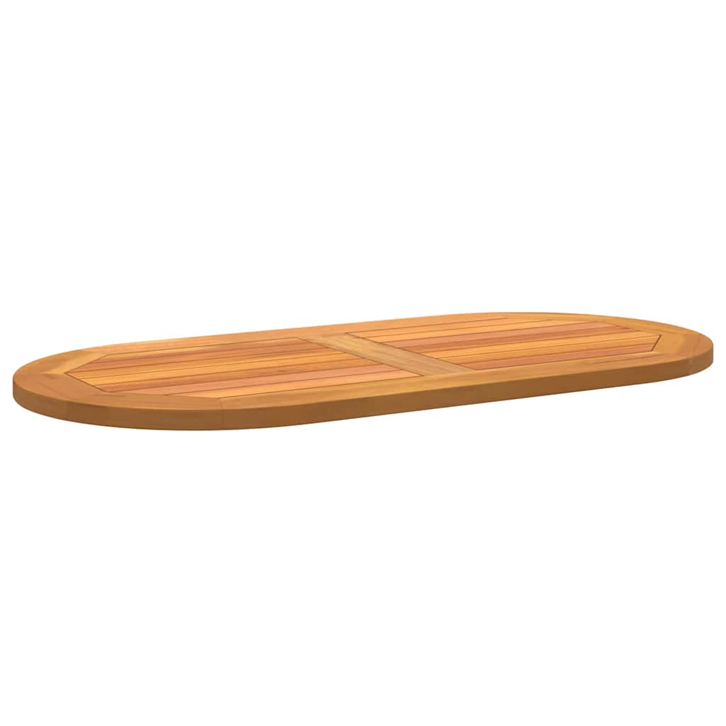 vidaXL Table Top Oil Natural 90 x 45 x 2 cm Solid Acacia Wood 4