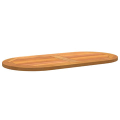 vidaXL Table Top Oil Natural 90 x 45 x 2 cm Solid Acacia Wood 4