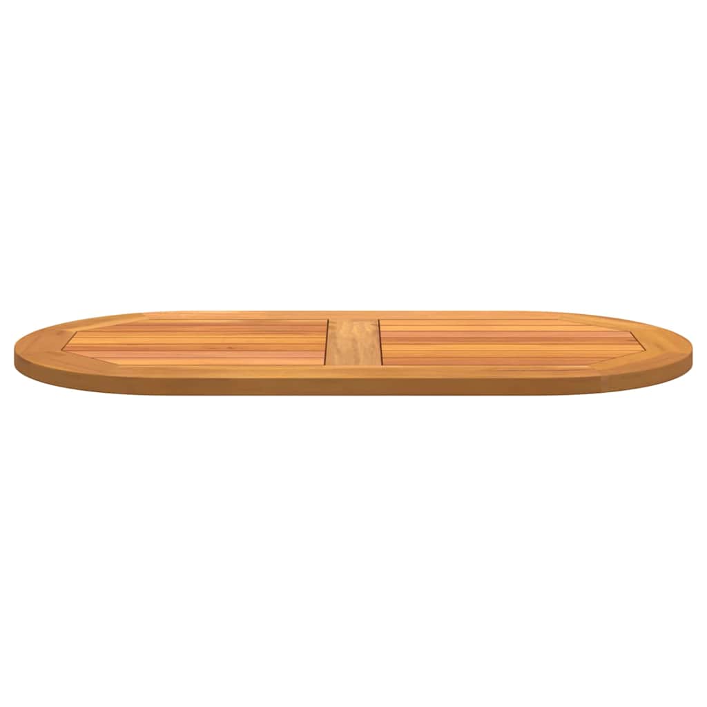 vidaXL Table Top Oil Natural 90 x 45 x 2 cm Solid Acacia Wood 5