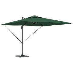 vidaXL Umbrella Green 286 x 284 x 270 cm Aluminium and Polyester 3