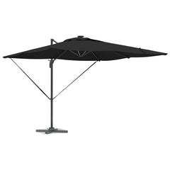 vidaXL Umbrella Black 286 x 284 x 270 cm Aluminium and Polyester 3