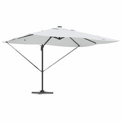 vidaXL Umbrella 352 x 251 x 265 cm Polyester and Aluminium Sand 3