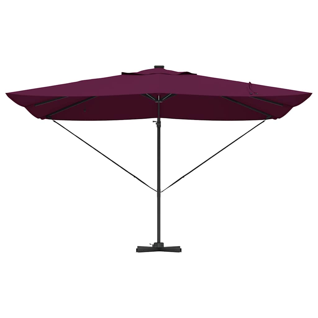 vidaXL Umbrella 352 x 251 x 265 cm Polyester and Aluminium 6