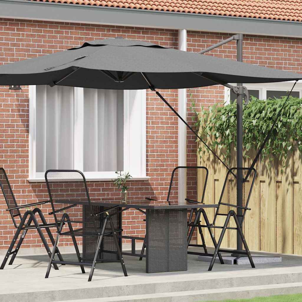 vidaXL Roma Parasol Anthracite 286 x 284 x 265 cm 1