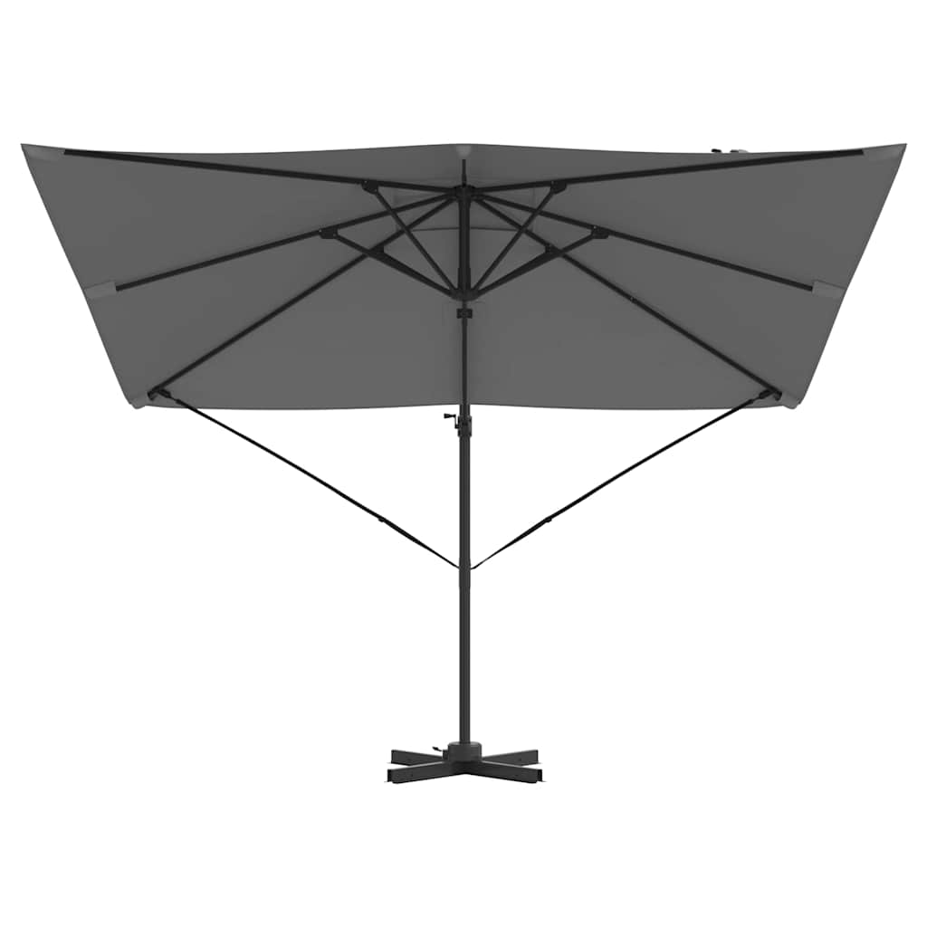 vidaXL Roma Parasol Anthracite 286 x 284 x 265 cm 5