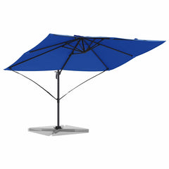 vidaXL Umbrella 351 x 250 x 260 cm Polyester and Aluminium Azurblau 3