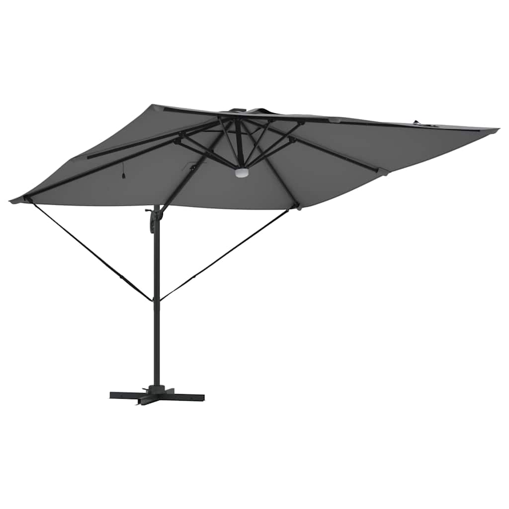 vidaXL Roma Parasol Anthracite 286 x 284 x 270 cm 5