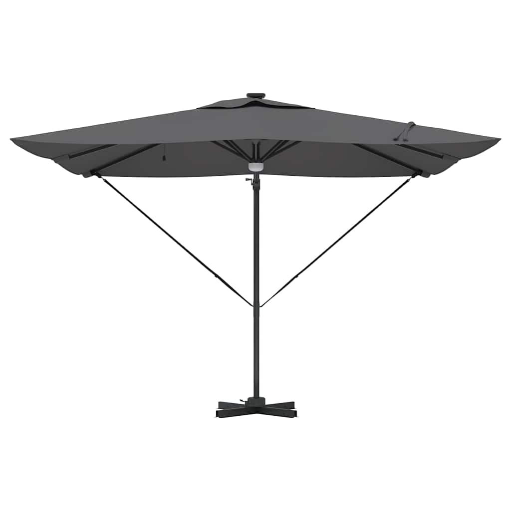 vidaXL Roma Parasol Anthracite 286 x 284 x 270 cm 6