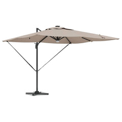 vidaXL Roma Parasol 286 x 284 x 270 cm Aluminium and Polyester 3