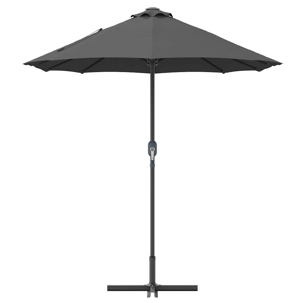 vidaXL Garden Parasol 370 x 197 x 239 cm Polyester and Aluminium 6