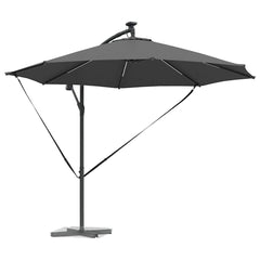 vidaXL Umbrella 294 x 294 x 248 cm Polyester and Aluminium Anthracite 3