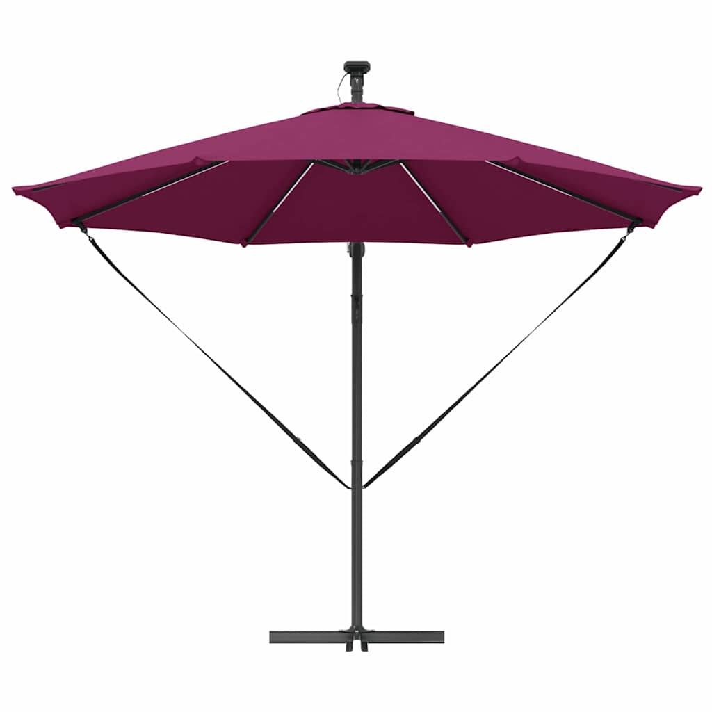 vidaXL Umbrella 294 x 294 x 248 cm Polyester and Aluminium 6