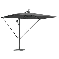 vidaXL Parasol 294 x 200 x 270 cm Polyester and Aluminium Anthracite 3