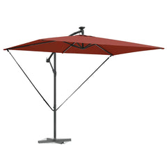 vidaXL Parasol 294 x 200 x 270 cm Polyester and Aluminium Terracotta 3