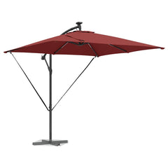 vidaXL Umbrella Terracotta 249 x 249 x 250 cm Polyester and Aluminium 3