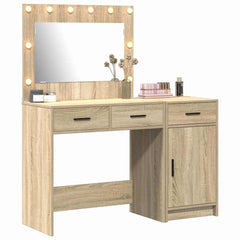 vidaXL Dressing Table 2 pcs Brown 40 x 41 x 75 cm Engineered Wood 3