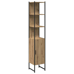 Bathroom Cabinet Engineered Wood Artisan oak