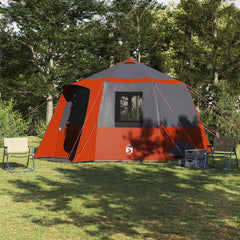 Cabin Tent and Grey Grey and orange 10-person