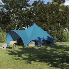 Teepee Tent and Grey Blue 5-person