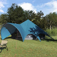Teepee Tent and Grey Blue 7-person