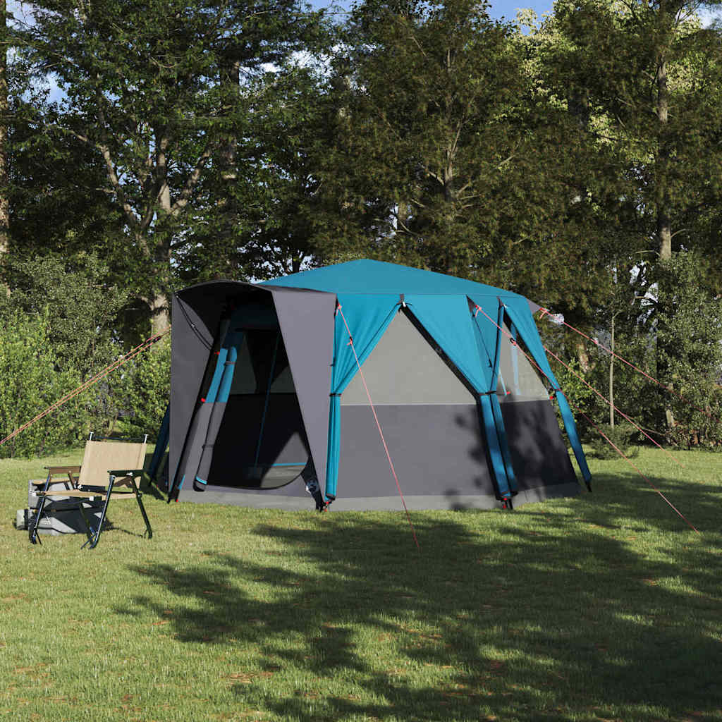 Cabin Tent 6-Person 6-Person Blue