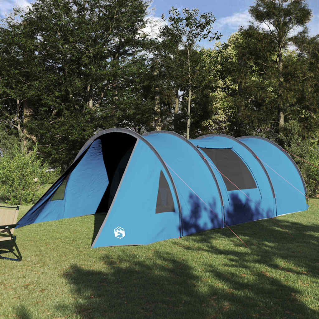 Tunnel Tent 4-Person 4-Person and Grey Blue 778 cm 210 cm 356 cm