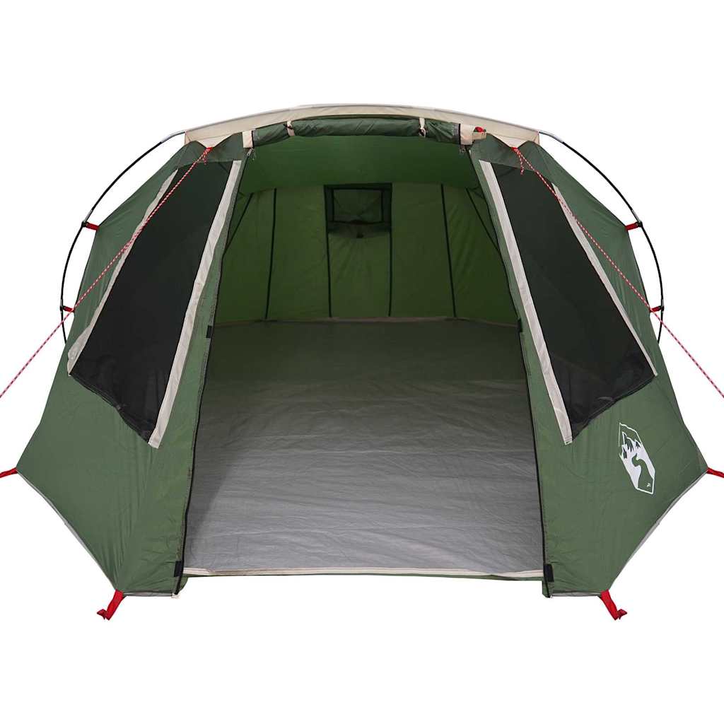 vidaXL Tunnel Tent 3-Person 3-Person Green and White 5