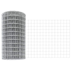 vidaXL Euro Fence 0.8 x 10 m PVC-coated iron 2