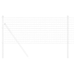 vidaXL Euro Fence 0.8 x 10 m PVC-coated iron 3