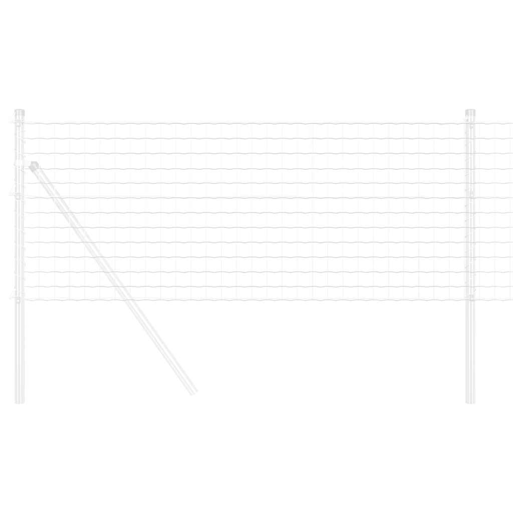 vidaXL Euro Fence 0.8 x 10 m PVC-coated iron 3