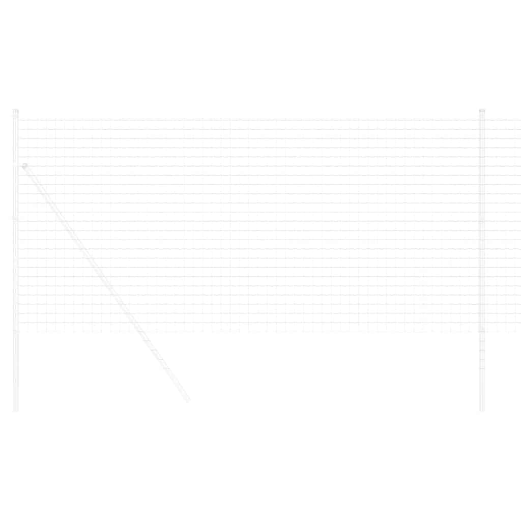 vidaXL Euro Fence 1 x 10 m PVC-coated iron 3